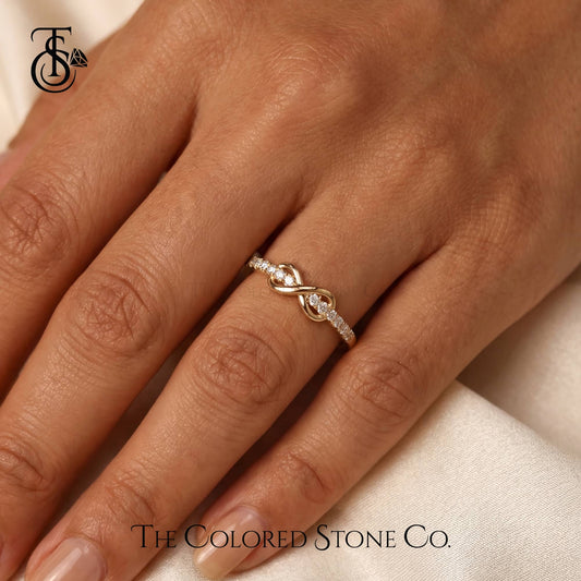 Perpetua Ring - 18K Gold - Natural Diamond