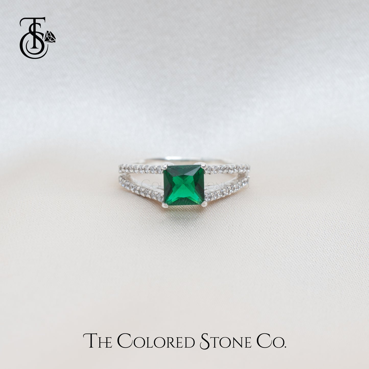 Cosmic Ring - Lab Emerald