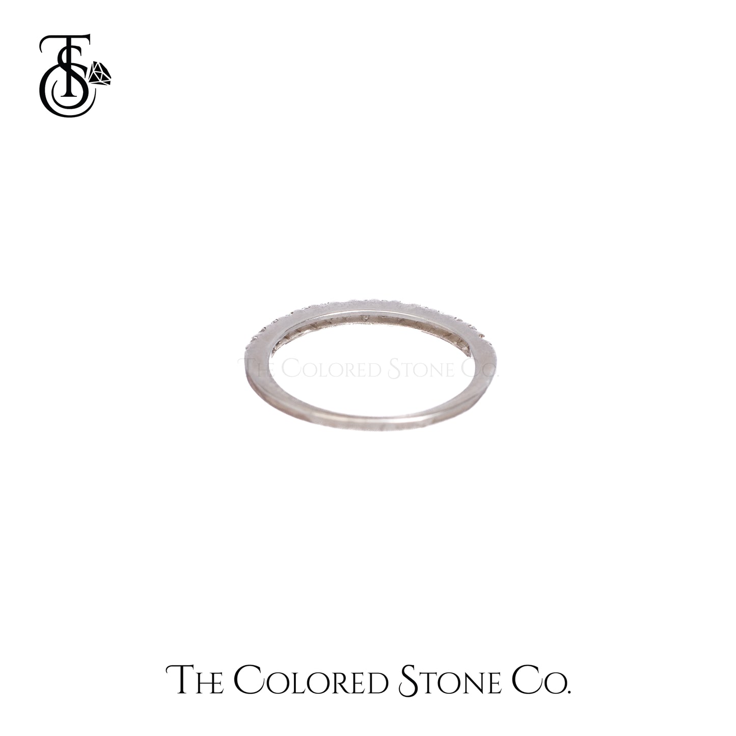 Arc Ring- American Diamond (CZ)