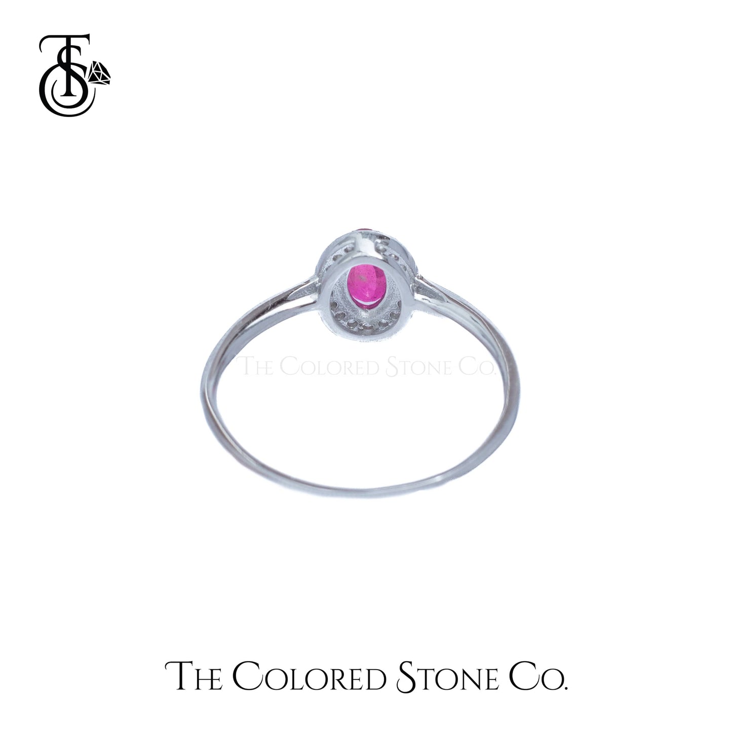 Eden Ring - Natural Ruby (Glass Filled)