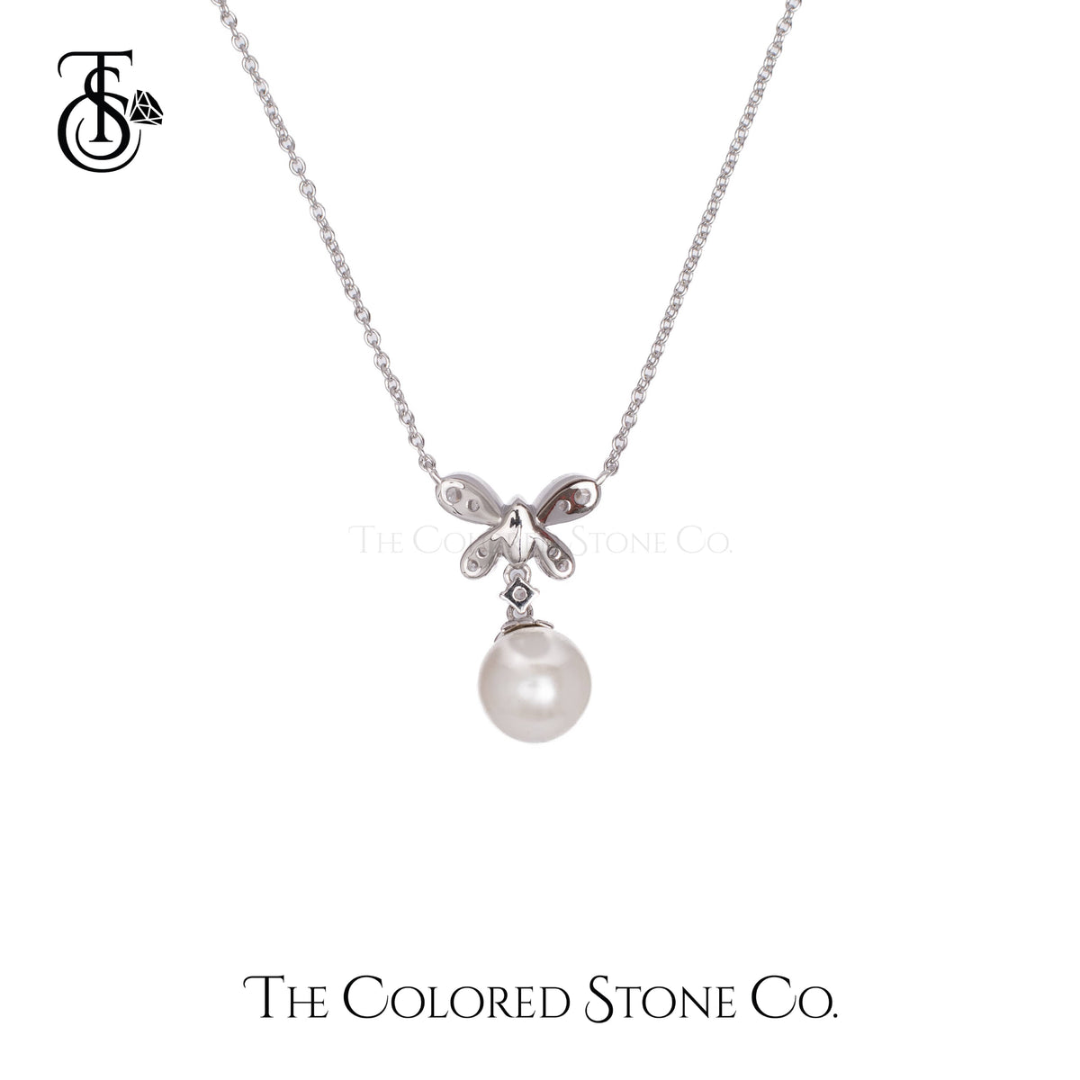 Psyche Necklace- Pearl