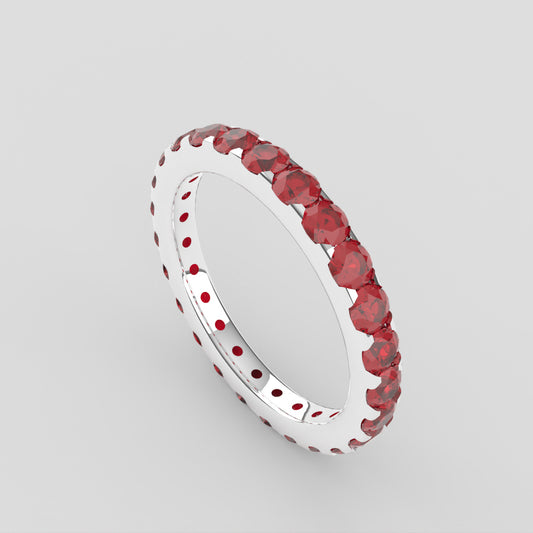 Ruby Eternity Ring/Band