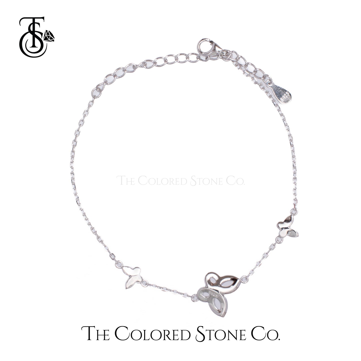 Trinity Flutter Charm Bracelet