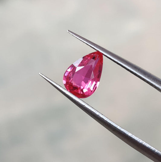 Pink-ish Ruby Natural No Heat 1.07ct - The Colored Stone Co.
