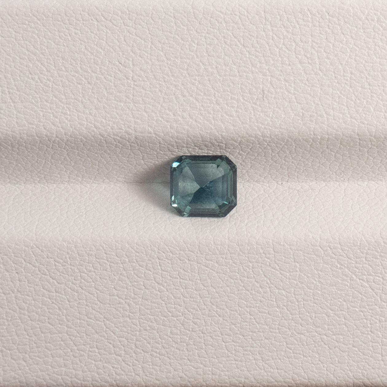 Teal Sapphire Natural No Heat 1.16ct - The Colored Stone Co.