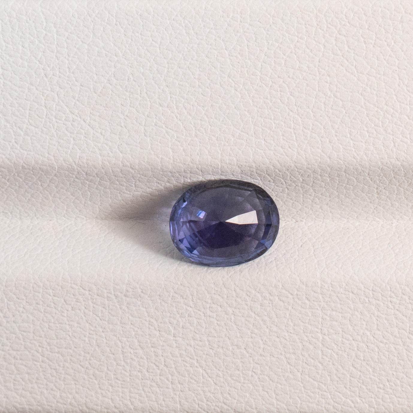 Blue-ish Violet Sapphire Natural Heated 3.08ct