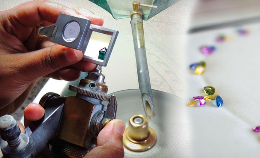 Gemstone Making Process A Gemstone's Journey: Cutting & Polishing Process β The Colored Stone Co.