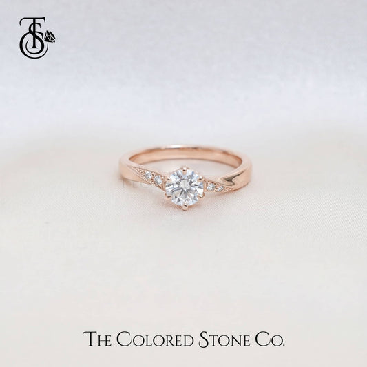 Lumina Ring - 18K Gold - Lab Grown Diamond