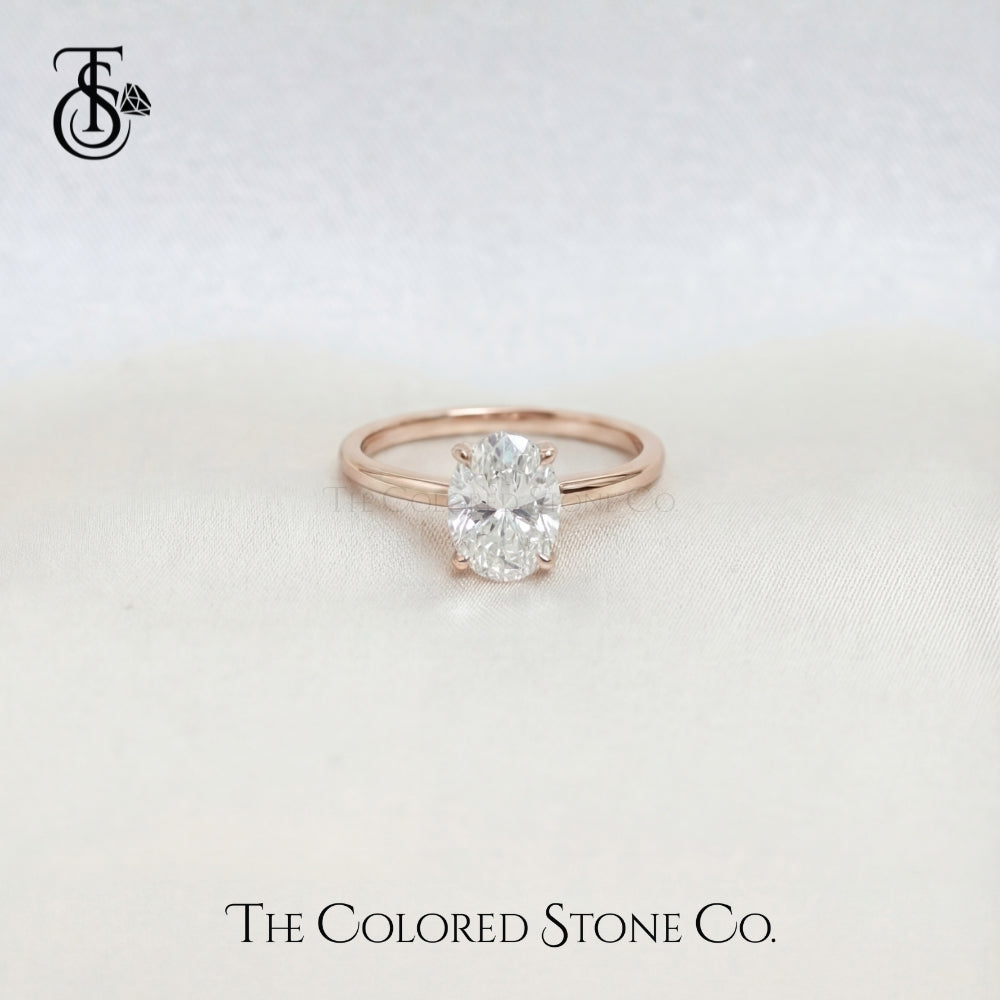 Iris Ring - 18K Gold - Lab Grown Diamond