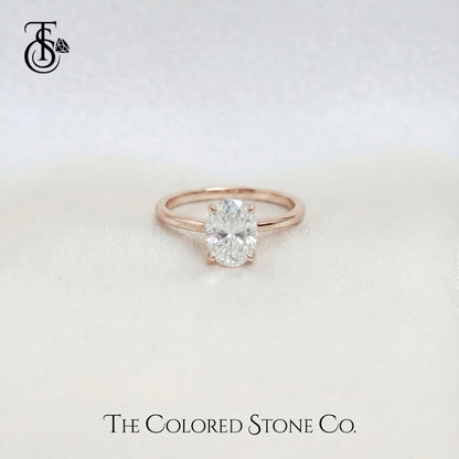 Iris Ring - 18K Gold - Lab Grown Diamond