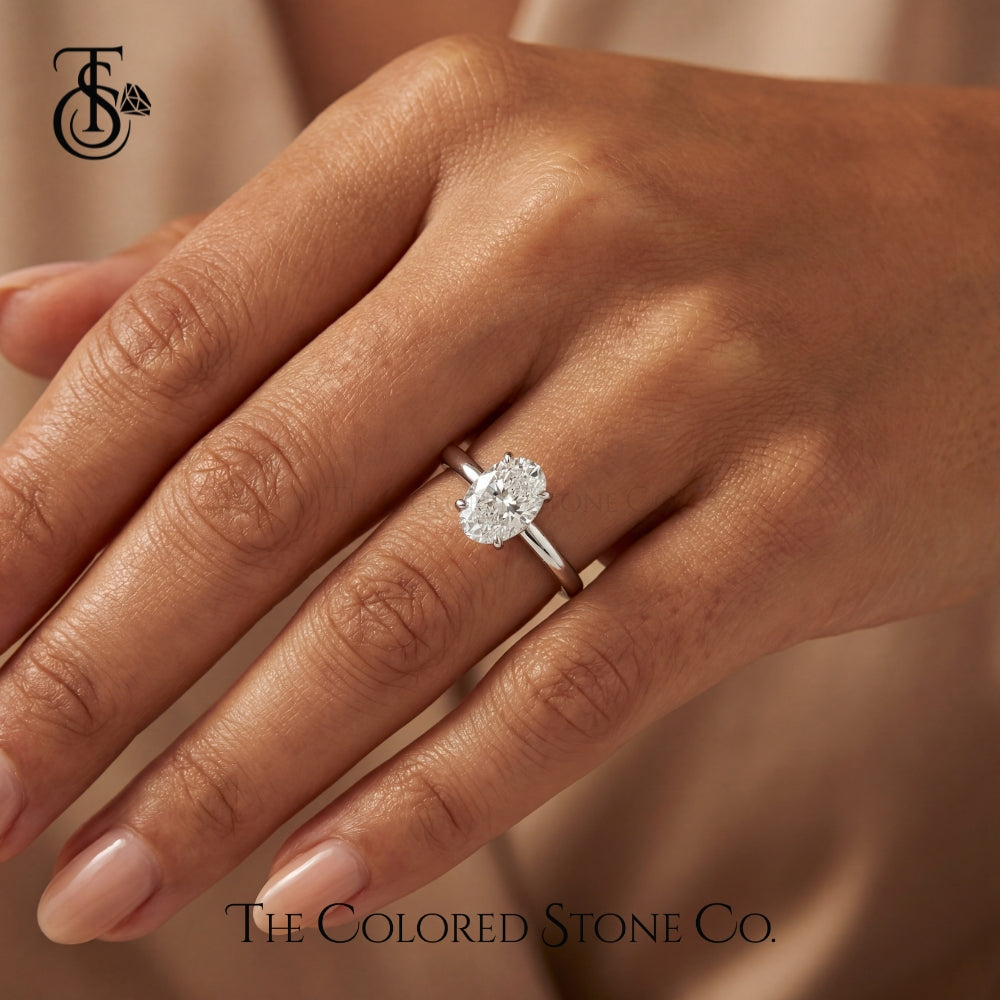 Iris Ring - 18K Gold - Lab Grown Diamond