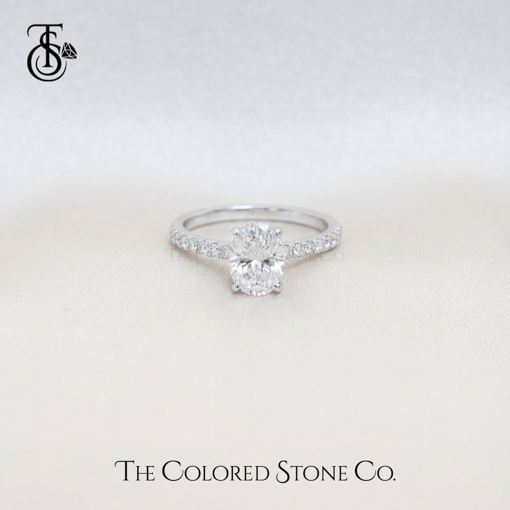Neve Ring - 18K Gold - Lab Grown Diamond