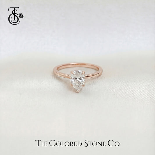 Odette Ring - 18K Gold - Lab Grown Diamond