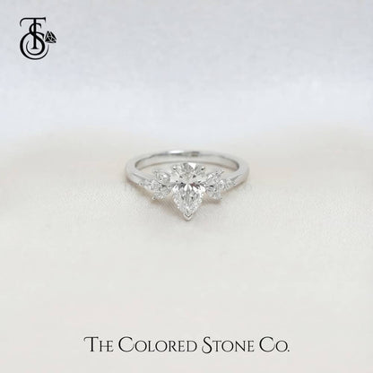Theia Ring - 18K Gold - Lab Grown Diamond