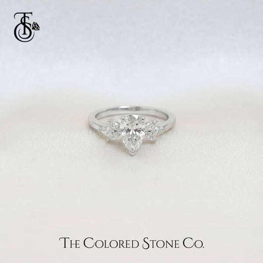 Theia Ring - 18K Gold - Lab Grown Diamond