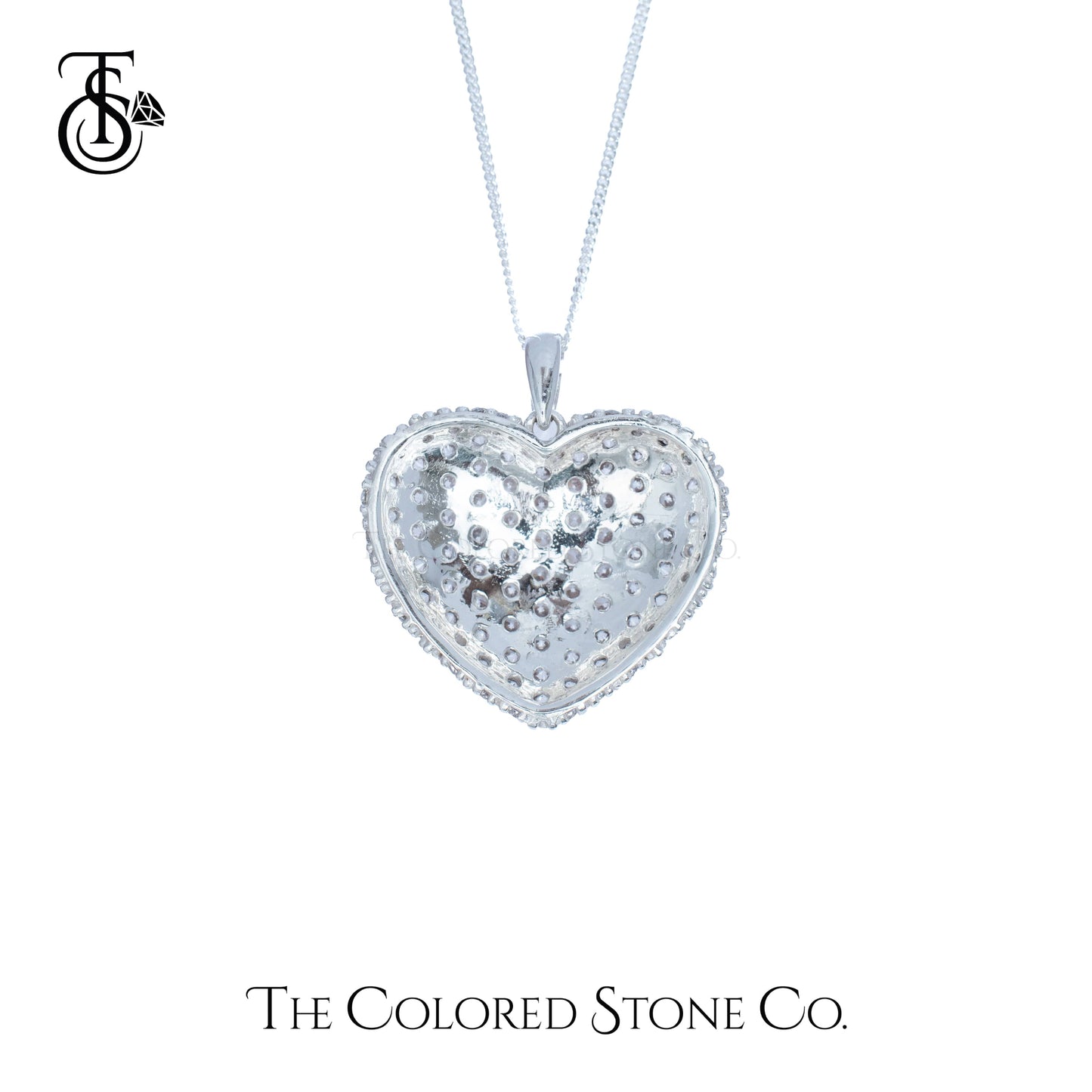 Heartbeats Pendant - American Diamond (CZ)