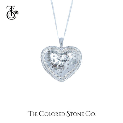 Heartbeats Pendant - American Diamond (CZ)