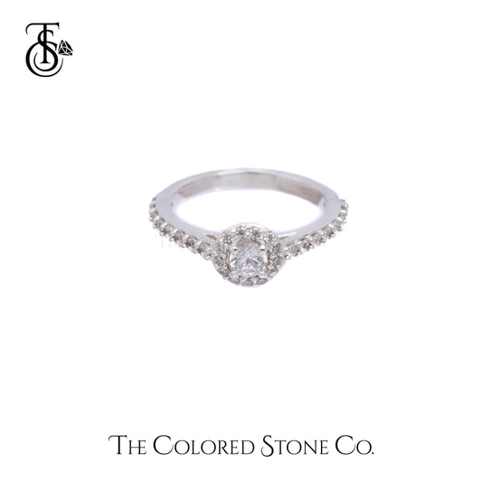 Hay-lo Ring- American Diamond (CZ)