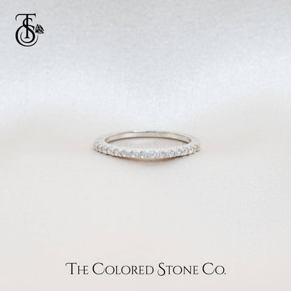 Arc Ring- American Diamond (CZ)