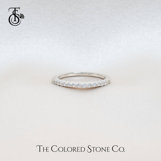 Arc Ring- American Diamond (CZ)