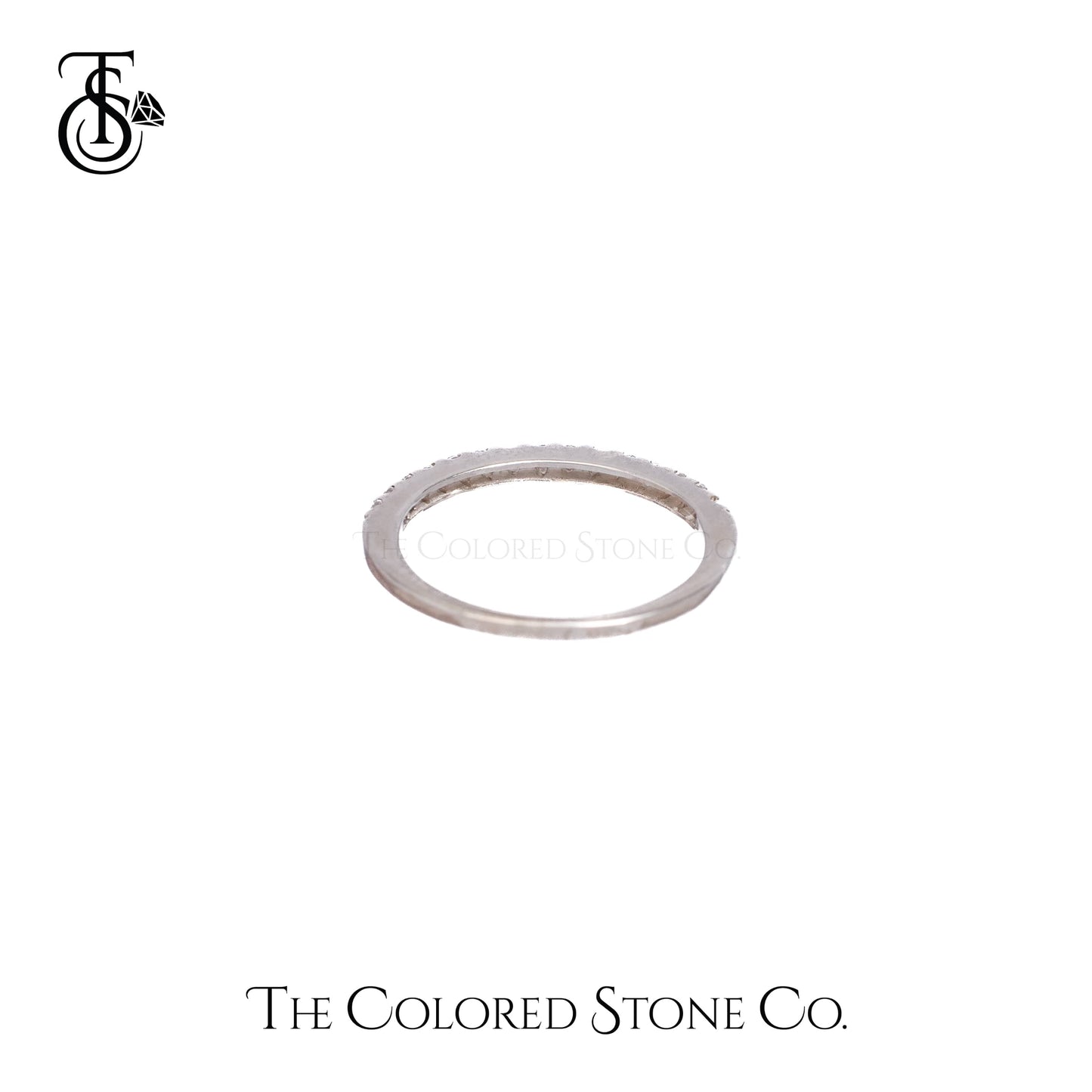 Arc Ring- American Diamond (CZ)