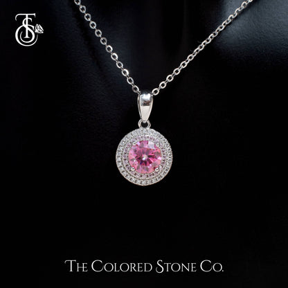 Roselle Pendant - Moissanite