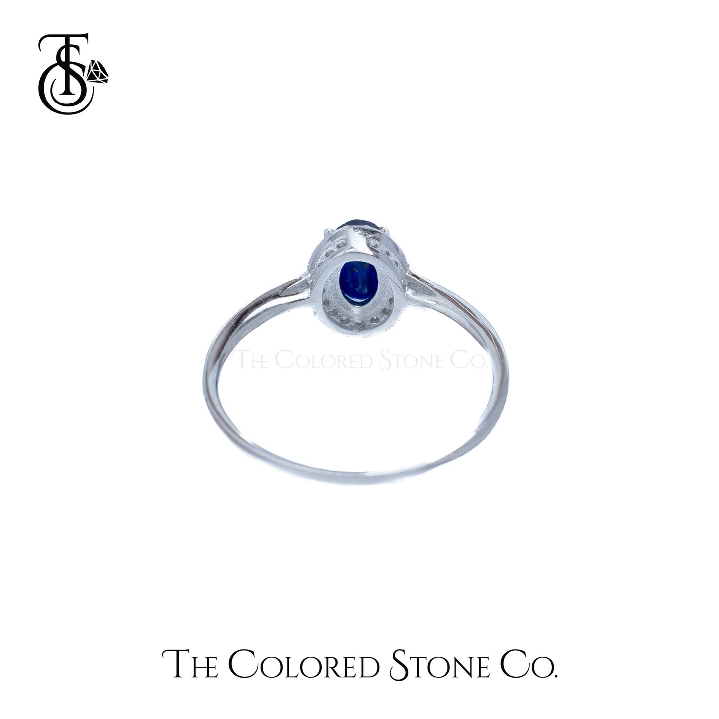 Eden Ring - Natural Blue Sapphire (Glass Filled)