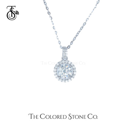 Solis Pendant - Moissanite