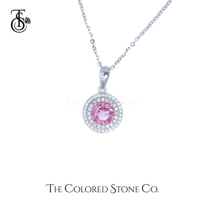 Roselle Pendant - Moissanite