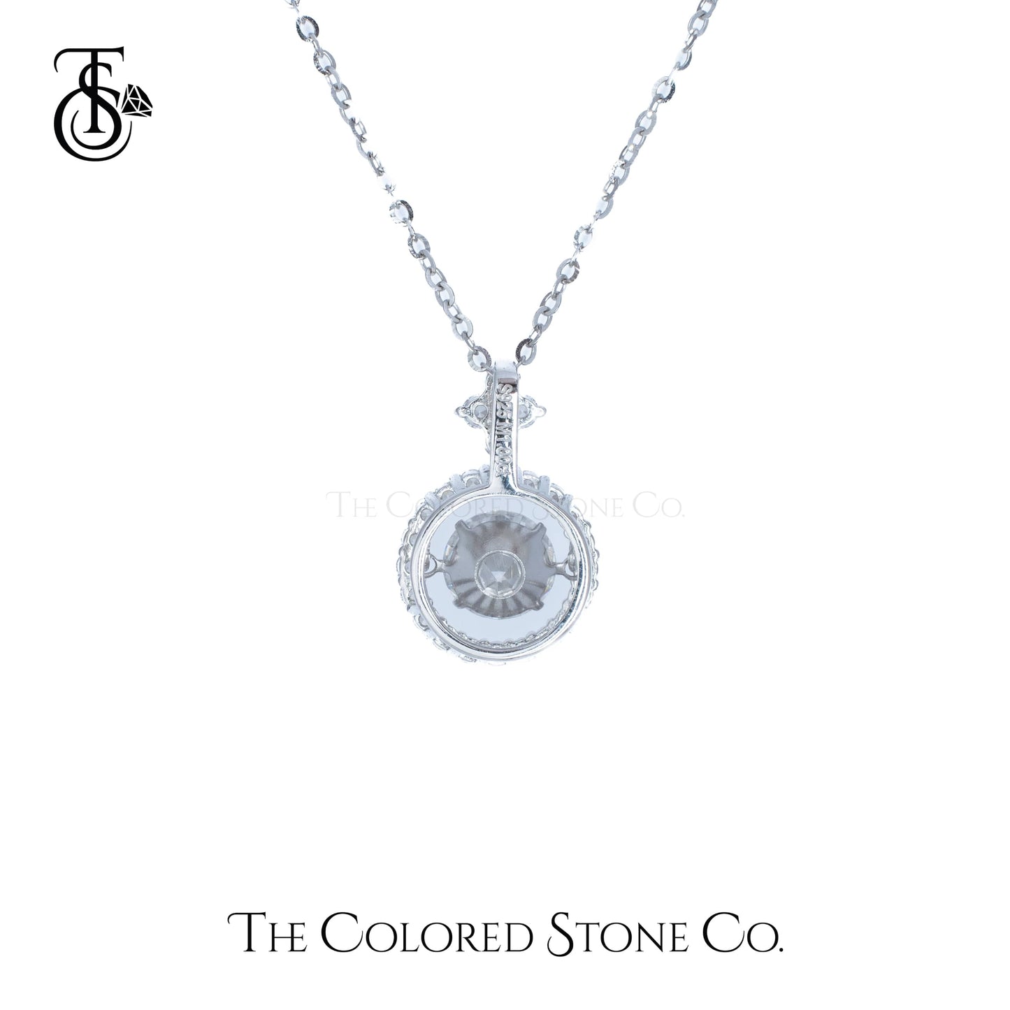 Hover Pendant - Moissanite