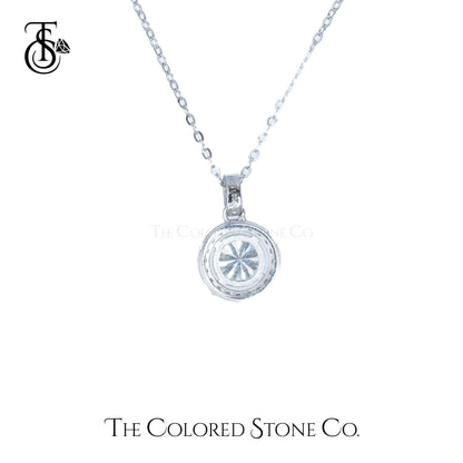 Solis Pendant - Moissanite