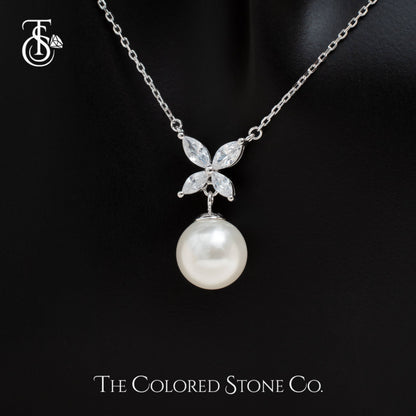 Alora Necklace - Pearl