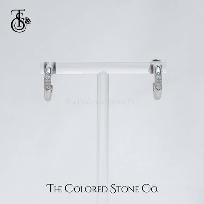 Icelle Earrings- Moissanite