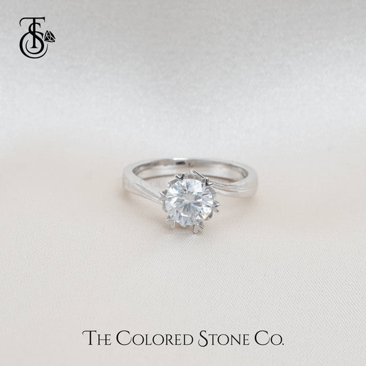 Arctic Ring- Moissanite