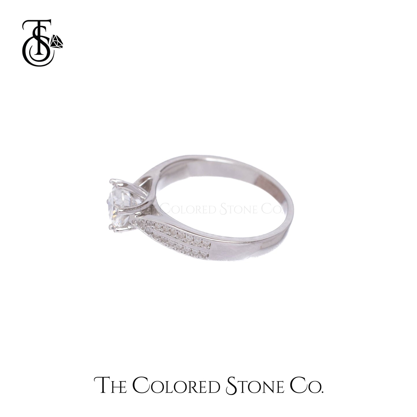 Meridian Ring- Moissanite