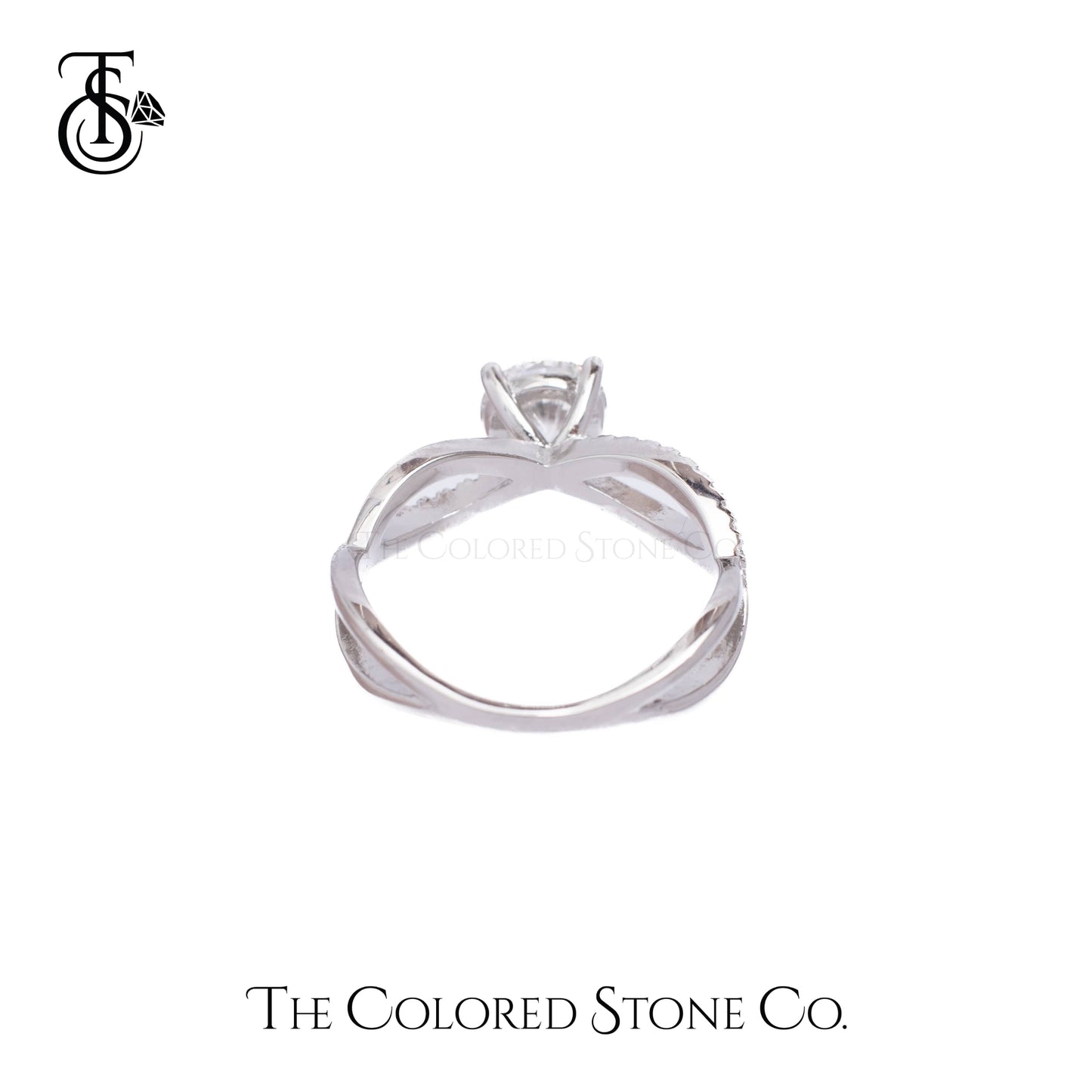 Helix Ring- Moissanite