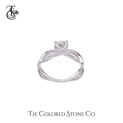 Helix Ring- Moissanite