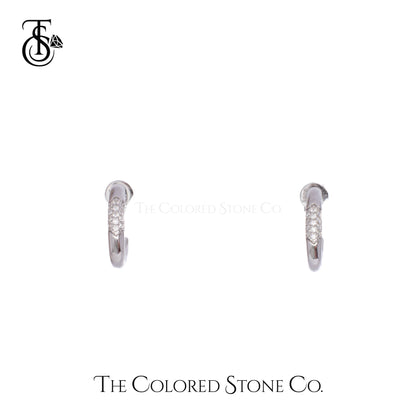 Icelle Earrings- Moissanite