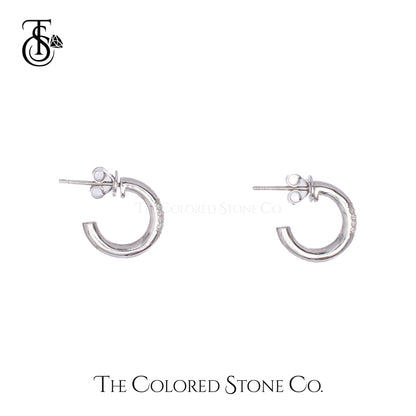 Icelle Earrings- Moissanite
