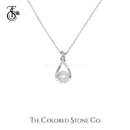 Luna Necklace- Pearl