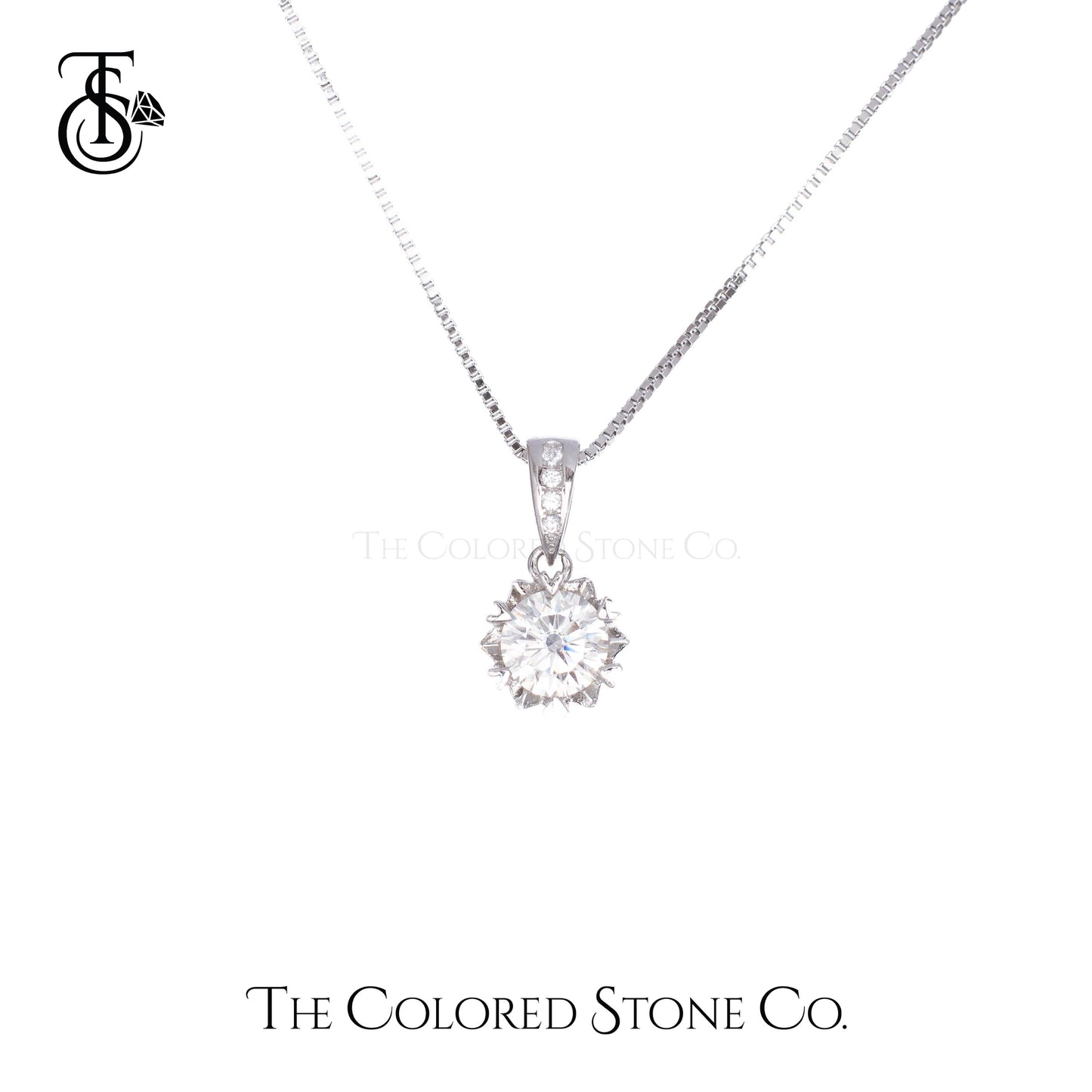 Eira Necklace- Moissanite