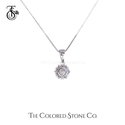 Eira Necklace- Moissanite
