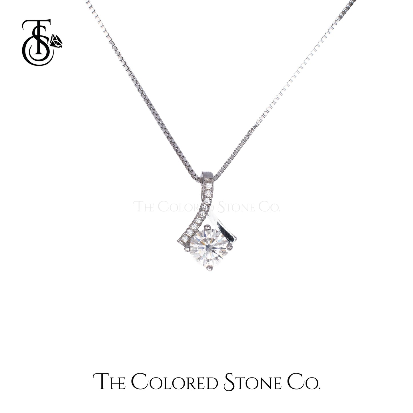 Niva Necklace- Moissanite