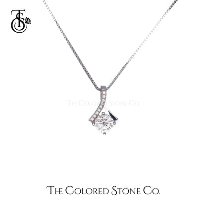 Niva Necklace- Moissanite
