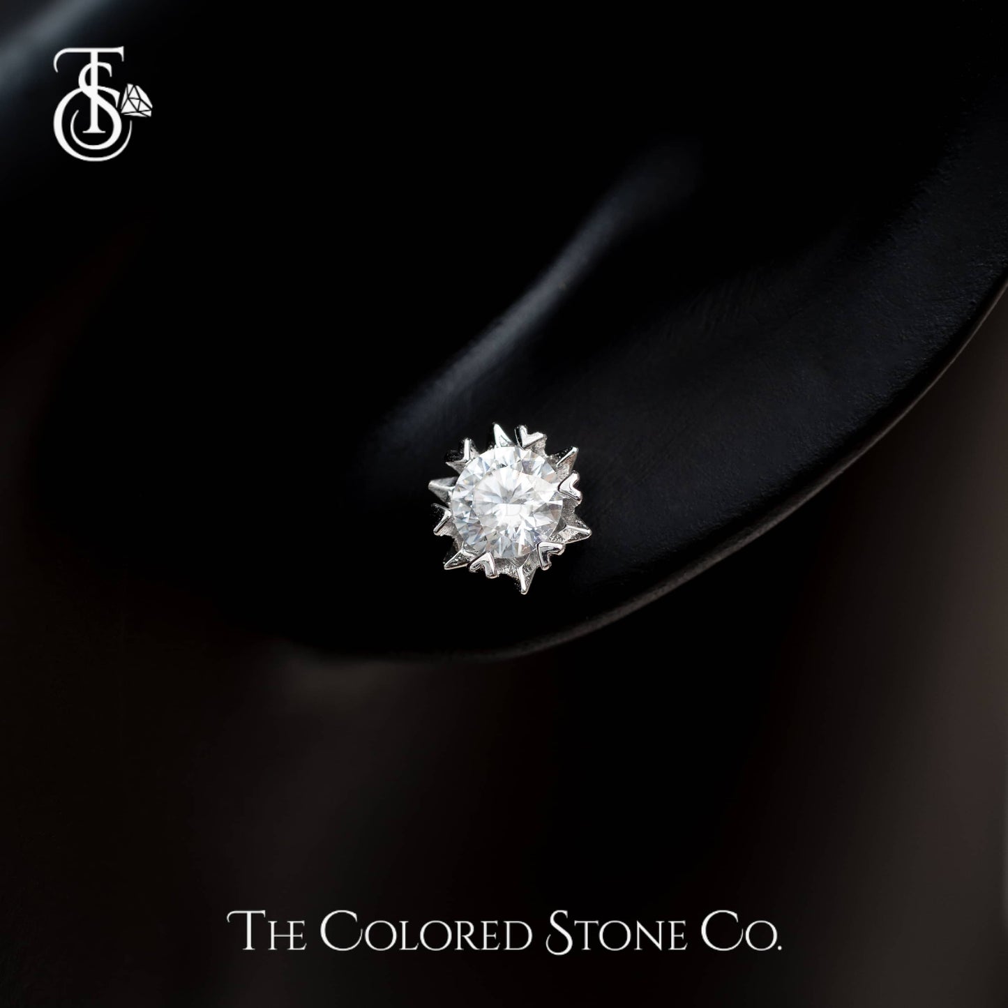 Nova Earrings- Moissanite