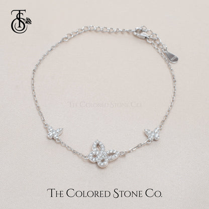 Trinity Flutter Charm Bracelet