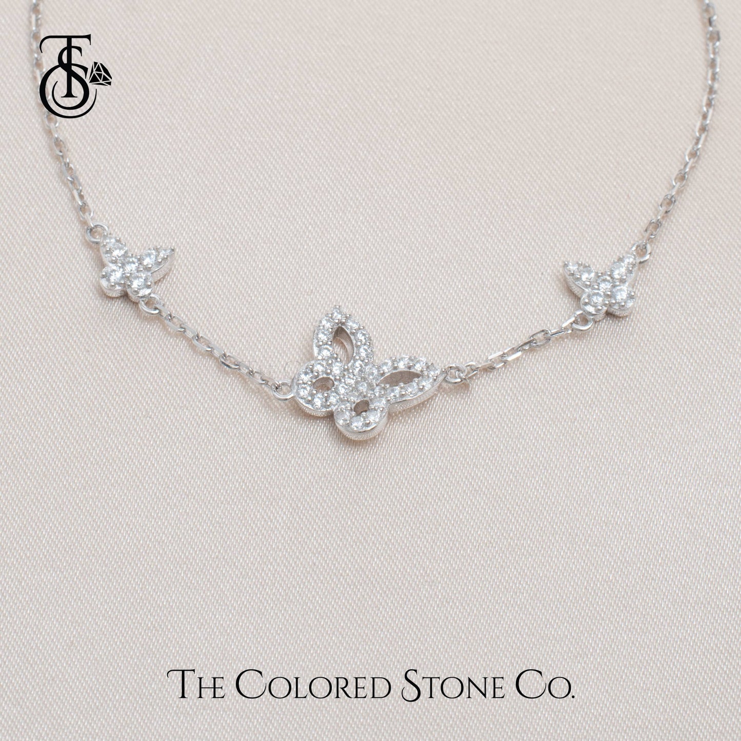 Trinity Flutter Charm Bracelet