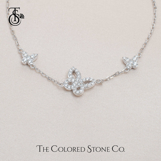 Trinity Flutter Charm Bracelet