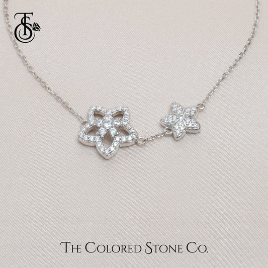 Floral Charm Bracelet