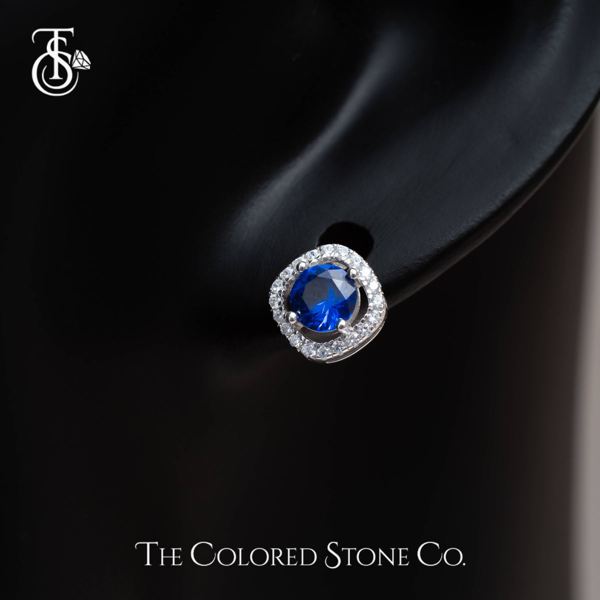 Cherish Earrings - Blue